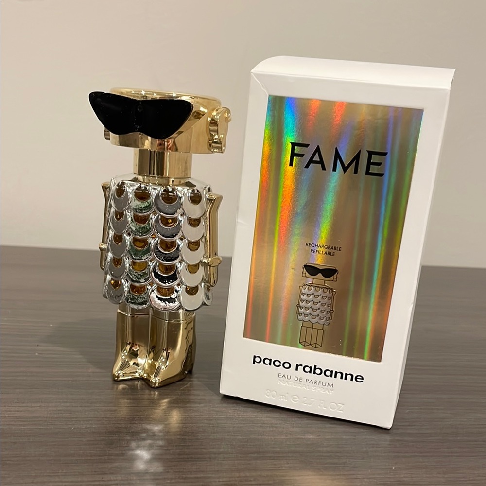 Paco Rabanne Gold and Silver Robot Perfume